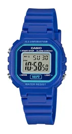 Casio Montre en résine Basic bleu - Pour femme ou homme, montre-bracelet analogique digitale