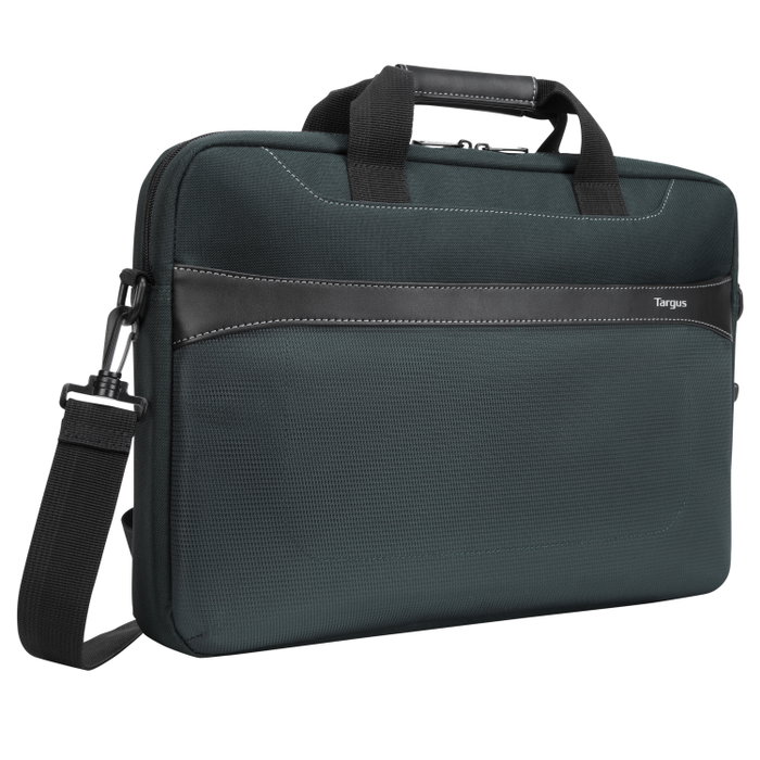 Targus GeoLite Essential Malette pour Ordinateur Portable 15.6 Pouces - Fond 1 Poche, Poignée et Bandoulière - Noir