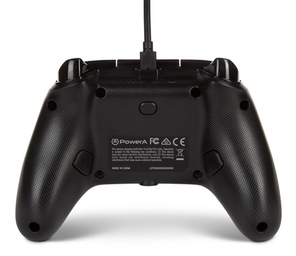 PowerA Mando Amélioré avec Câble pour Xbox Series X/S 1521745-02 - Boutons Programmables, Câble USB 3 m, Vibrations, Compatible Xbox One et Windows