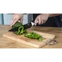 Cecotec Set de couteaux professionnels Swiss Noir - 6 couteaux + éplucheur