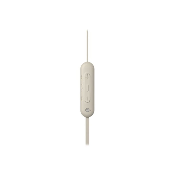 Sony Écouteurs intra-auriculaires Bluetooth WI-C100 WIC100C.CE7 Beige