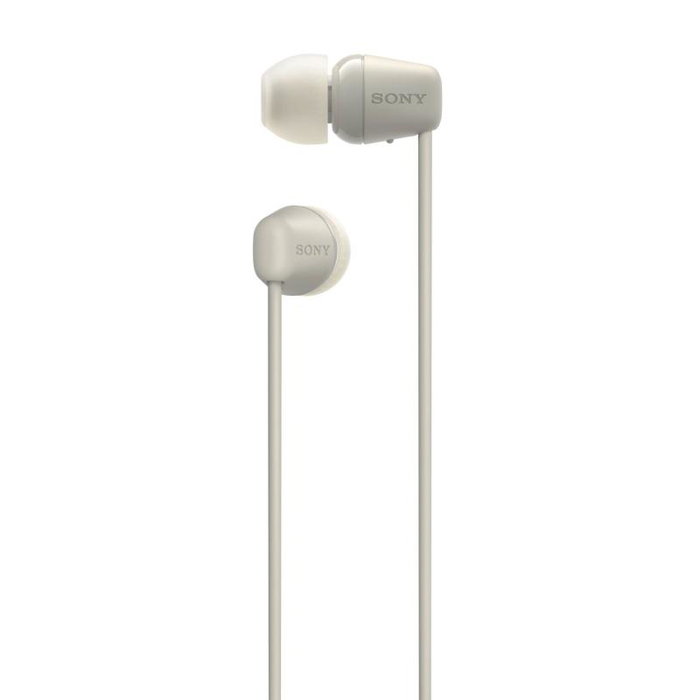 Sony Écouteurs intra-auriculaires Bluetooth WI-C100 WIC100C.CE7 Beige