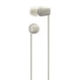 Sony Écouteurs intra-auriculaires Bluetooth WI-C100 WIC100C.CE7 Beige