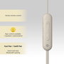 Oreillette Bluetooth Sony WI-C100 Beige Gris
