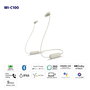 Oreillette Bluetooth Sony WI-C100 Beige Gris