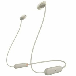 Oreillette Bluetooth Sony WI-C100 Beige Gris