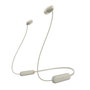 Oreillette Bluetooth Sony WI-C100 Beige Gris