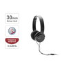 Casques avec Microphone Sony MDR-ZX110AP Noir