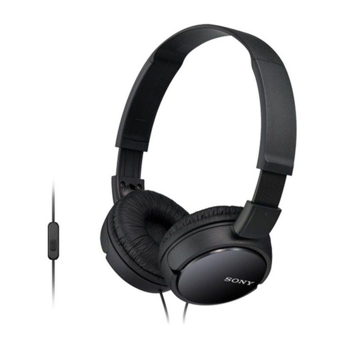 Casques avec Microphone Sony MDR-ZX110AP Noir