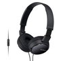 Casques avec Microphone Sony MDR-ZX110AP Noir