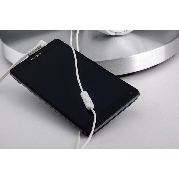 Casques avec Microphone Sony MDR-ZX110AP Blanc