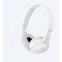 Casques avec Microphone Sony MDR-ZX110AP Blanc