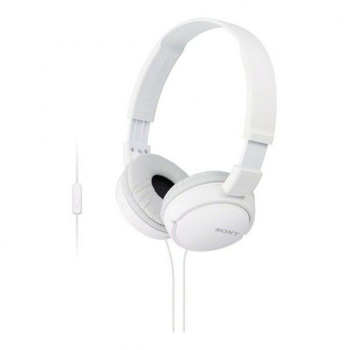 Casques avec Microphone Sony MDR-ZX110AP Blanc
