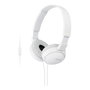Casques avec Microphone Sony MDR-ZX110AP Blanc