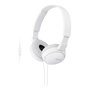 Casques avec Microphone Sony MDR-ZX110AP Blanc