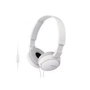 Casques avec Microphone Sony MDR-ZX110AP Blanc