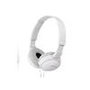 Casques avec Microphone Sony MDR-ZX110AP Blanc