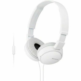 Casques avec Microphone Sony MDR-ZX110AP Blanc