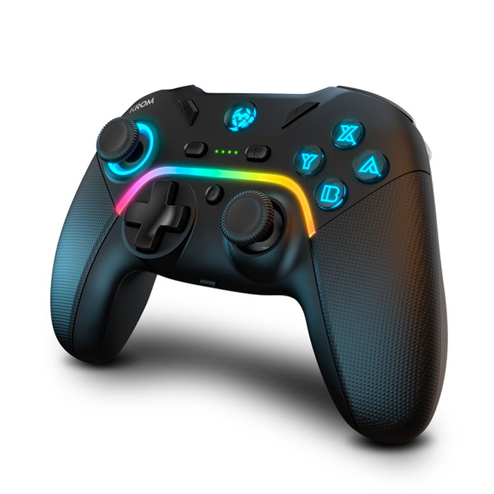 Krom Kayros Manette Gaming Bluetooth RGB Noir