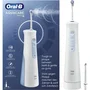 Oral-B - Hydropulseur Oral-B Aquacare 4 sans fil, Technologie Oxyjet, Brosse à dents électrique pour nettoyage interdentaire et soin des gencives, Blanc