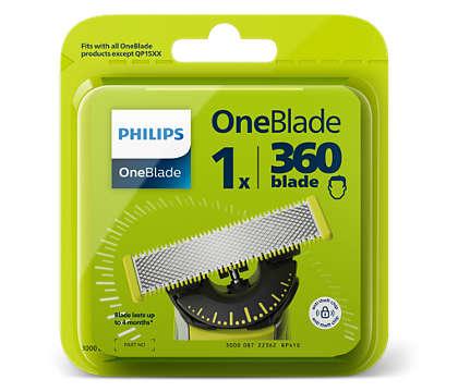 Philips Lames de rasoir QP410/50 Noir, vert Philips Lames de rasoir QP410/50 Noir, vert