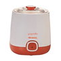 Ariete 621/1 Yogurtièra YOGURELLA - Machine à Yaourt pour Yaourt Grec et Classique, Capacité 1L, Couleur Orange, Facile à Nettoyer
