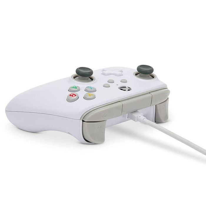Contrôle des jeux Powera ENHANCED WHITE Blanc XBOX SERIES X-S