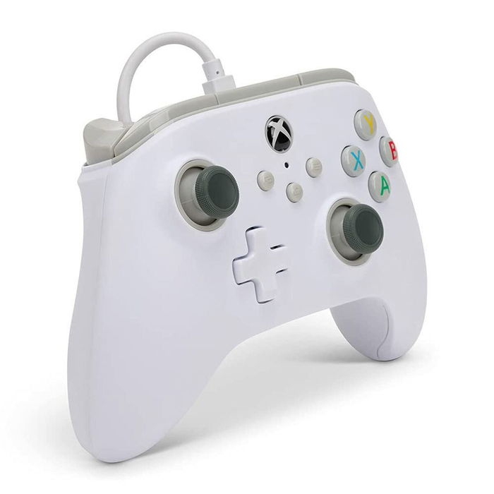 Contrôle des jeux Powera ENHANCED WHITE Blanc XBOX SERIES X-S