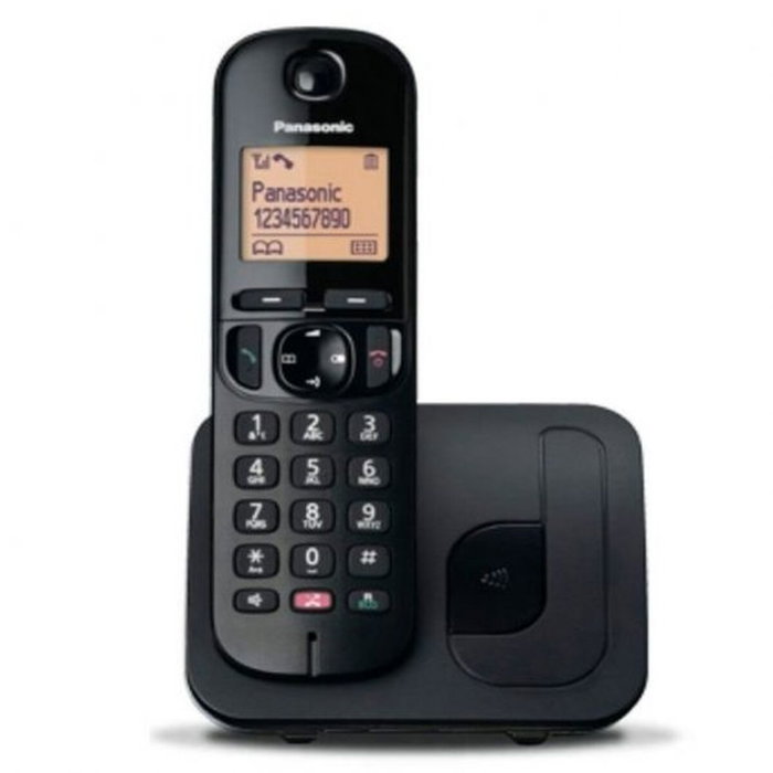 Téléphone Sans Fil Panasonic KXTGC250SPB Noir Téléphone Sans Fil Panasonic KXTGC250SPB Noir