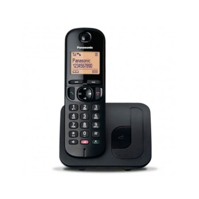 Téléphone Sans Fil Panasonic KXTGC250SPB Noir Téléphone Sans Fil Panasonic KXTGC250SPB Noir