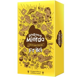 Asmodee Preguntas de Mierda Friki Jeu de société Questions Absurdes Culture Friko 4-8 Joueurs 16+ Ans Espagnol