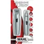 Wahl - Tondeuse barbe et moustache Mustache & Beard - avec tondeuse nez/oreilles et 4 sabots variables 9 longueurs (1.5-12 mm) - Fonctionne sur pile