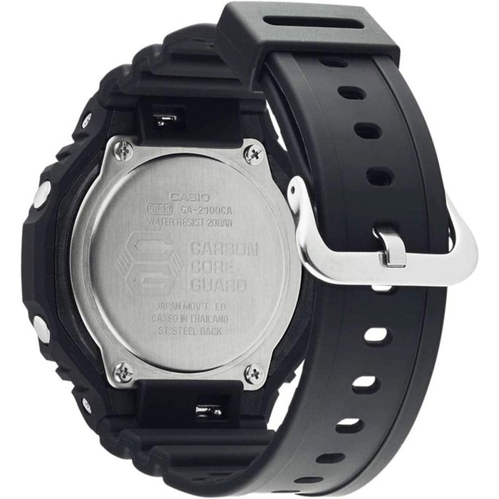 Casio G-Shock GA-2100-1A2ER Noir et Bleu