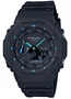 Casio G-Shock Montre résine noire et bleue
