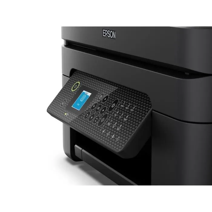 Epson Workforce WF-2930DWF - Imprimante multifonction jet d'encre avec recto-verso automatique, Wi-Fi, impression A4 jusqu'à 10 ppm pour petit bureau