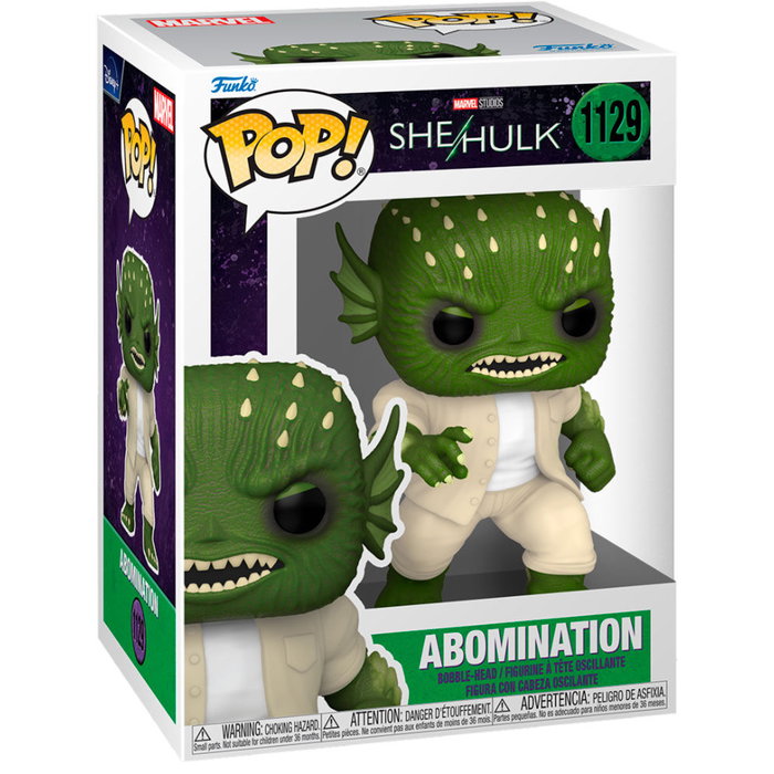 Funko Pop Marvel: She-Hulk - Abomination Figurine Vinyle 64199 Collection Funko Pop Marvel: She-Hulk - Abomination Figurine Vinyle 64199 Collection