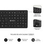 Clavier et souris sans fil Subblim SUBKBC-CSSW10 Noir Espagnol Qwerty QWERTY