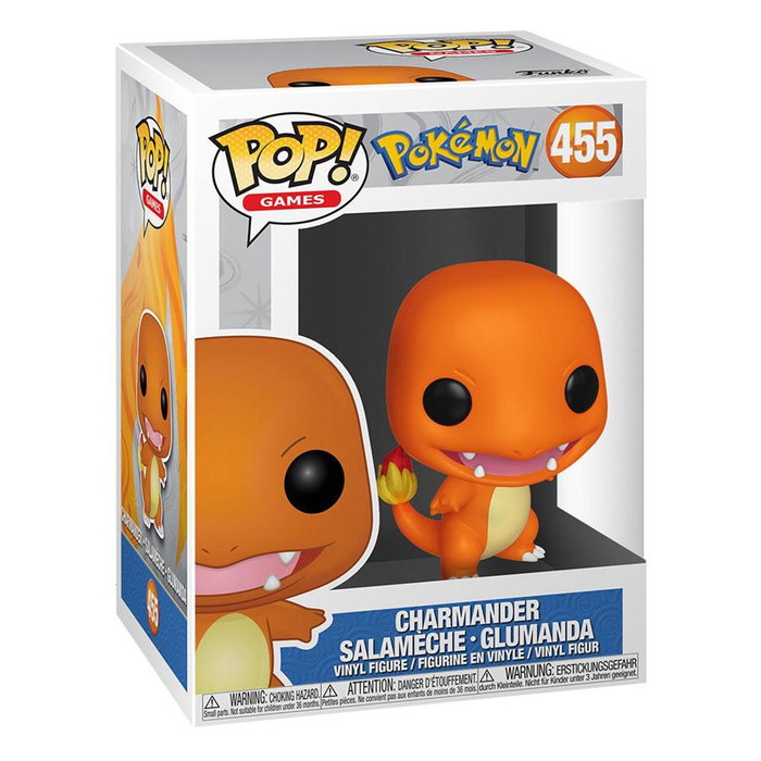 Funko Pop! 50403 Pokémon Charmander Figurine Vinyle 9 cm - Collection Jeux Vidéo