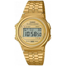 Montre Unisexe Casio A171WEMG-9AEF Doré Vintage