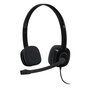 Casques avec Microphone Logitech H151 Noir