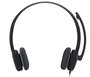 Logitech Casque Stéréo avec Microphone Rotatif H151 - Compatible Plug & Play USB, Commandes Intégrées, Bandeau Réglable - pour Appels, Musique et Jeux