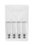 Varta 56706 Chargeur de piles universel 100-240V pour 2 ou 4 piles AA/AAA avec 4 piles AA 2100mAh incluses, charge LED, sécurité Delta V
