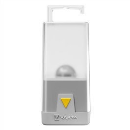Varta L10 Lampe de Camping LED Outdoor Ambiance, Lampe Torche Robustes Résistante à l'Eau (IPX4) avec Lente Extensible et Différents Modes de Couleur et d'Éclairage