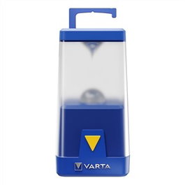 VARTA L20 - Lampe de Camping LED Multifonction à 6 piles AA, Robustes (Étanche IPX4) avec Lente Extraitable et Différents Modes de Couleur