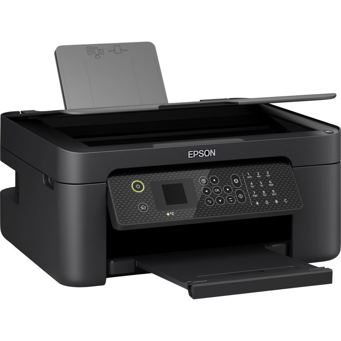 Epson WorkForce WF-2910DWF Imprimante Multifonction Couleur Wi-Fi Duplex Fax Noir