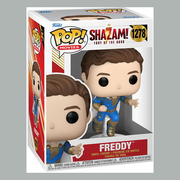 Funko Pop! Freddy (Shazam! Cine) Figurine Vinyle 9 cm - Réf. 69124