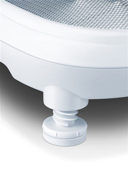 Beurer FM-60 Appareil de massage pour pieds Shiatsu avec fonction chaleur et 18 rouleaux, tissu respirant, réglable