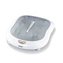 Beurer FM-60 Appareil de massage pour pieds Shiatsu avec fonction chaleur et 18 rouleaux, tissu respirant, réglable