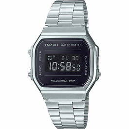 Montre Homme Casio ICONIC - BLACK Noir Argenté (Ø 36 mm) (Ø 34 mm)
