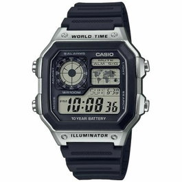 Casio AE-1200WH-1CVEF Noir et Gris (Ø 40 mm)